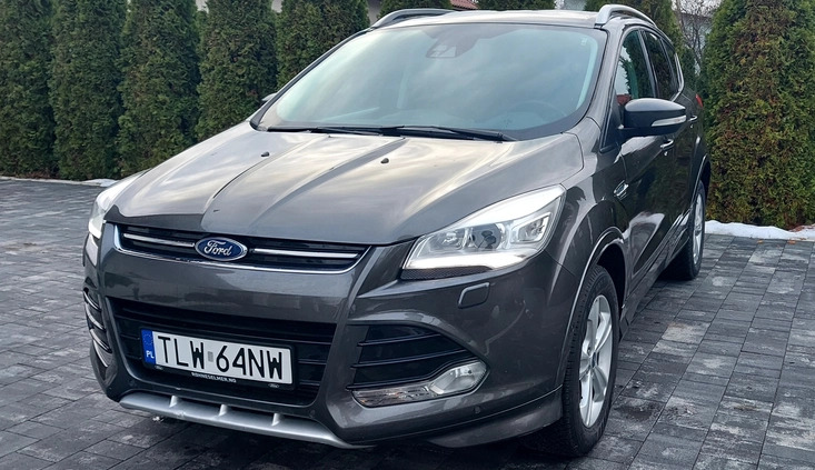 Ford Kuga cena 53505 przebieg: 150000, rok produkcji 2014 z Włoszczowa małe 277